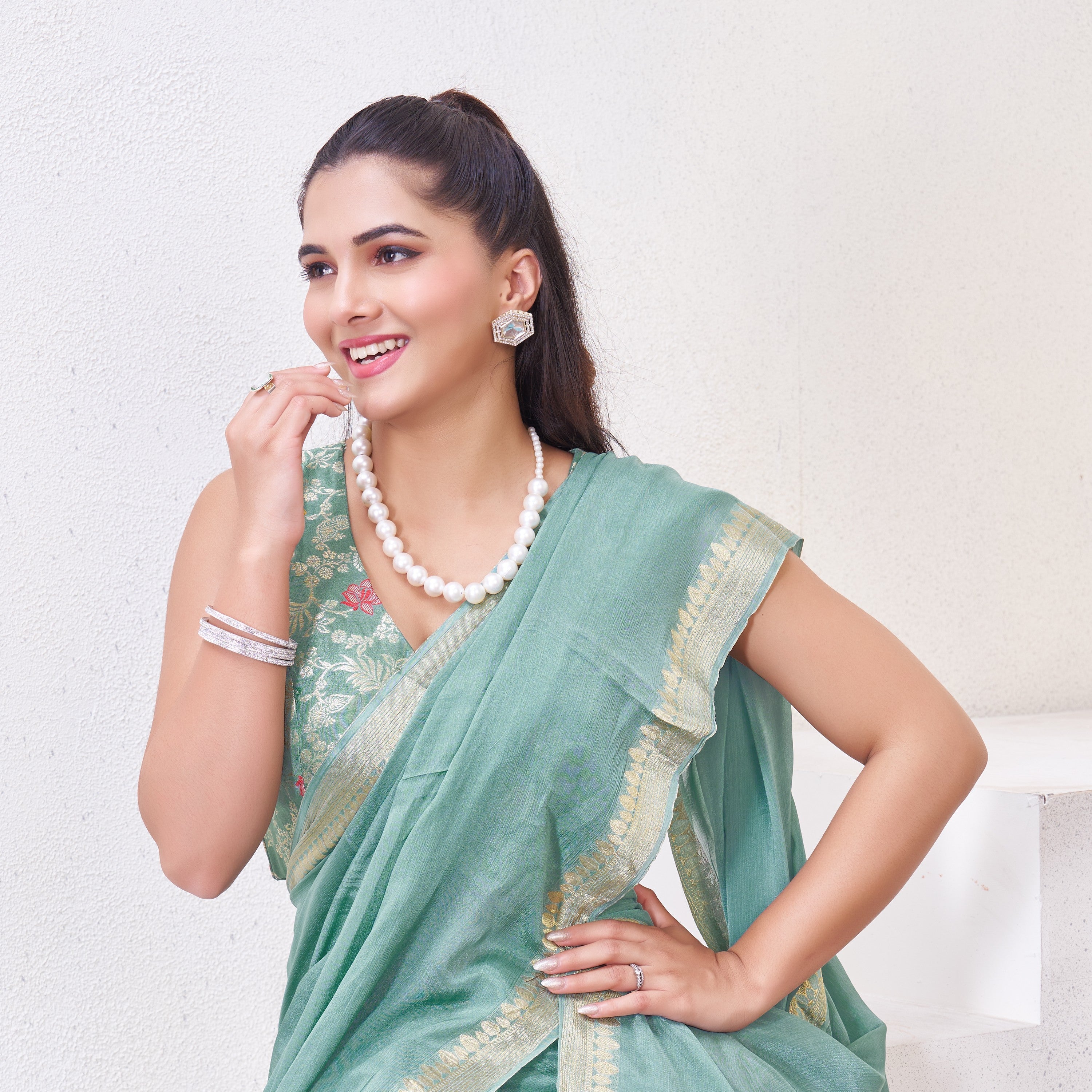 CHINON SILK SAREE