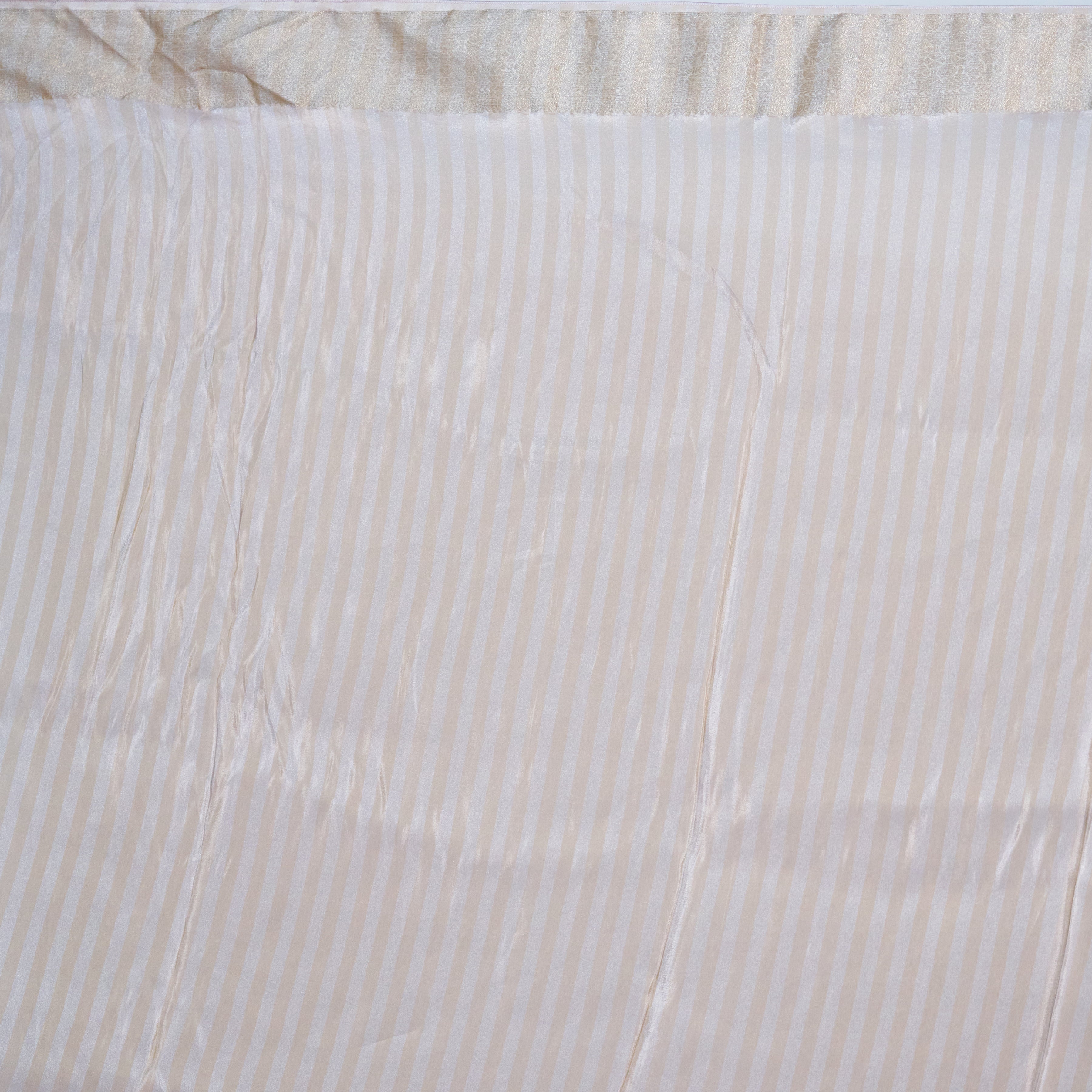 Lylac Tissue Silk Saree With Zari Borders